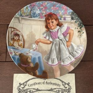 Bradford Exchange Collector Plate I’m a Little Teapot